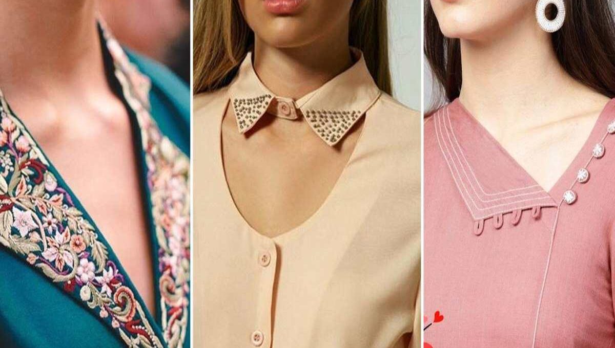 Fashionable Collar Neck Designs for Kurtis