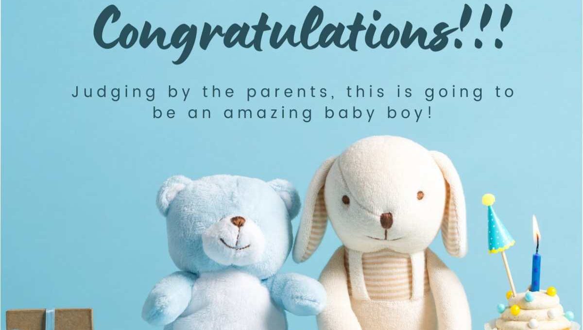 New Baby Boy Wishes to Parents